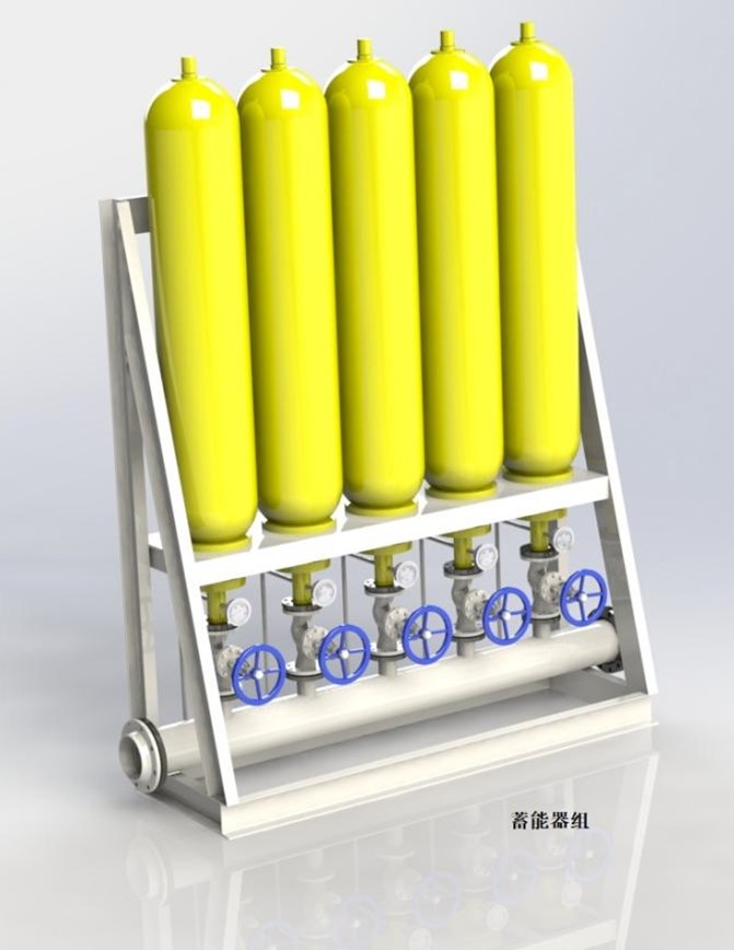 蓄能器組